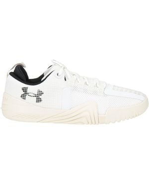 Under Armour Sneakers Textile Fibers - White
