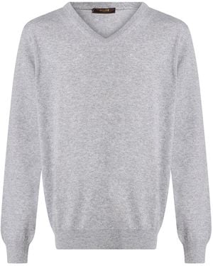 Moorer Sweater Cashmere - Gray
