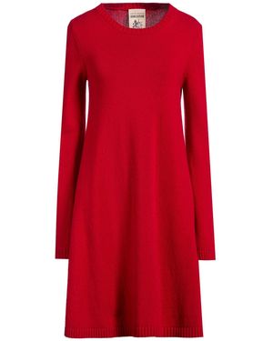 Semicouture Mini Dress - Red