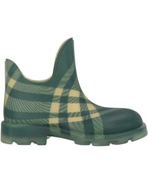 Burberry Ankle Boots Rubber - Green
