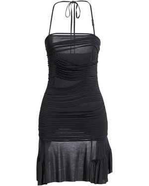 Versace Jeans Couture Mini Dress Modal, Polyester - Black