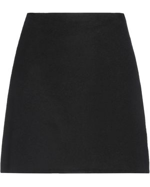 Ermanno Scervino Mini Skirt Virgin Wool, Cashmere - Black