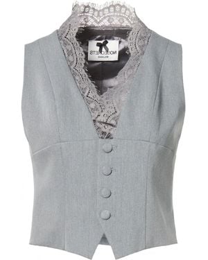 No Secrets Waistcoat - Grey