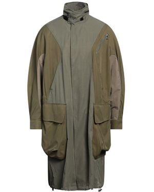 Neil Barrett Overcoat & Trench Coat - Green
