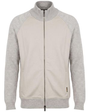 Moorer Strickjacke - Grau