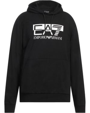 EA7 Sweatshirt Cotton, Elastane - Black