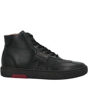 Testoni Sneakers Calfskin - Black