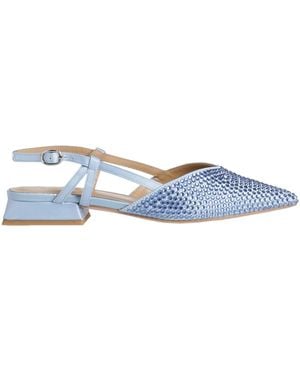 Alma En Pena. Ballet Flats - Blue