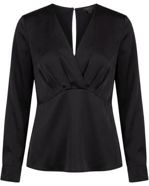 Rebel Queen Top Polyester - Black