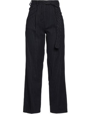 Silvian Heach Trousers Polyester, Viscose, Elastane - Blue