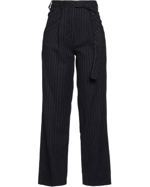 Silvian Heach Trousers Polyester, Viscose, Elastane - Blue