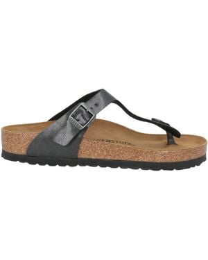 Birkenstock Charcoal Thong Sandal Synthetisches Material - Brown