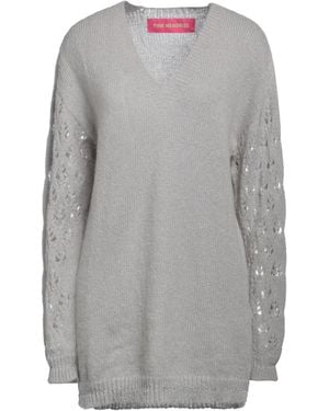 Pink Memories Mini Dress - Gray