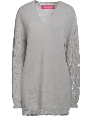 Pink Memories Mini Dress - Grey