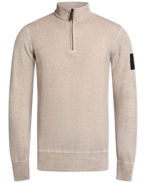 OUTHERE Light Sweater Cotton, Wool - Natural