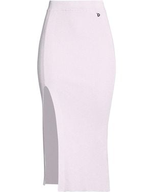 Dixie Lilac Midi Skirt Viscose, Polyester, Metallic Polyester - Purple