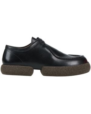Dries Van Noten Zapatos de cordones - Negro
