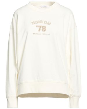 Brunello Cucinelli Sudadera - Blanco