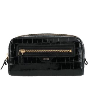 Tom Ford Beauty Case Leather - Black