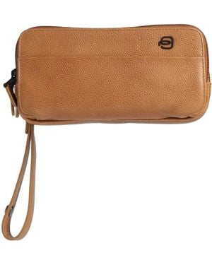 Piquadro Handbag Cow Leather - Brown