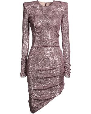 Elisabetta Franchi Midi Dress - Purple