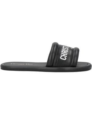 Dior Sandals Lambskin - Black