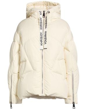 Khrisjoy Puffer Polyester, Polyurethane - Natural