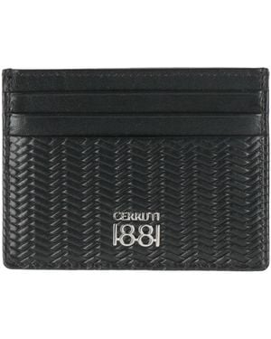 Cerruti 1881 Cardholder Cow Leather - Black