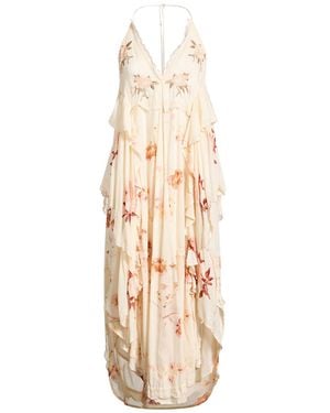 Free People Maxi Dress Modal, Viscose - Metallic