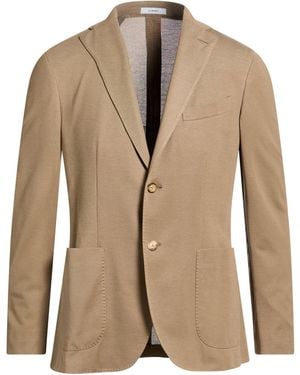 Boglioli Sand Blazer Cotton - Natural