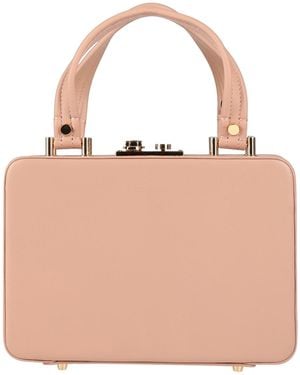 Gianvito Rossi Blush Handbag Calfskin - Natural
