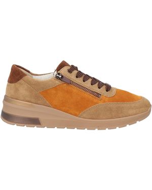 Ara Camel Sneakers Leather - Brown