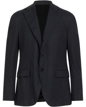 Caruso Midnight Blazer Cotton - Blue