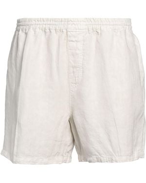 Aspesi Shorts & Bermuda Shorts Linen - White