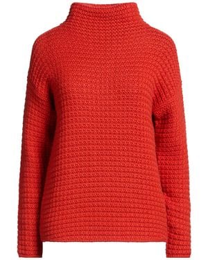 BARNA CASHMERE Turtleneck Cashmere - Red
