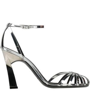 Emporio Armani Sandals Calfskin - Metallic
