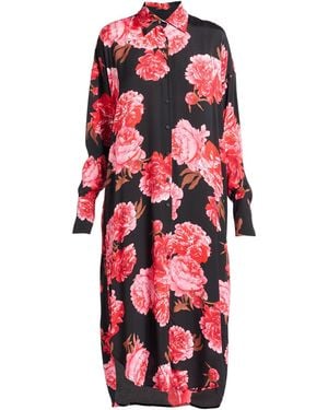 Fisico Midi-Kleid - Rot