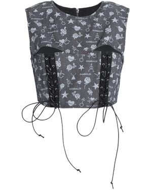 Marco Rambaldi Top - Gris