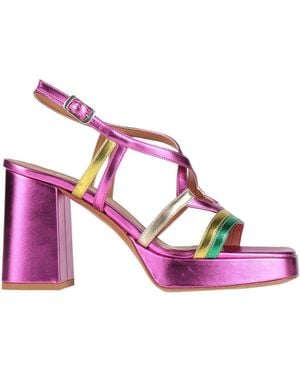 Albano Fuchsia Sandals Synthetic Fibers - Pink