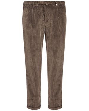 Myths Trousers Cotton, Modal, Elastane - Brown