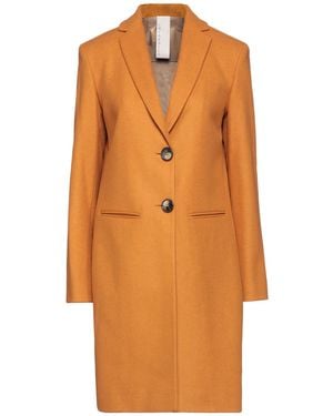 Chiarulli Coat Virgin Wool, Polyamide - Orange