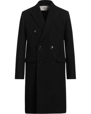Ami Paris Coat Virgin Wool - Black