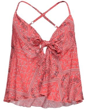 Kontatto Brick Top Viscose - Red