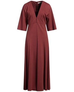 Liviana Conti Maxi Dress Viscose, Polyamide, Elastane - Red