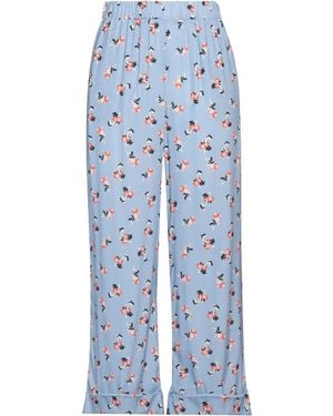 P.A.R.O.S.H. Pants Silk, Elastane - Blue