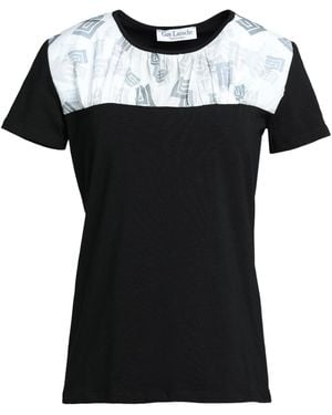 Guy Laroche T-Shirt Cotton, Elastane - Black