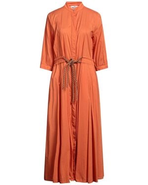 Devotion Twins Vestido midi - Naranja