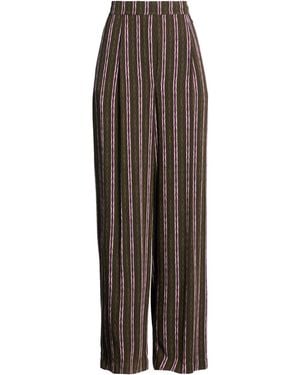 Dixie Dark Pants Viscose - Brown