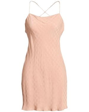 Amiri Blush Mini Dress Viscose - Pink
