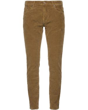 Jacob Cohen Khaki Jeans Cotton, Elastane - Natural